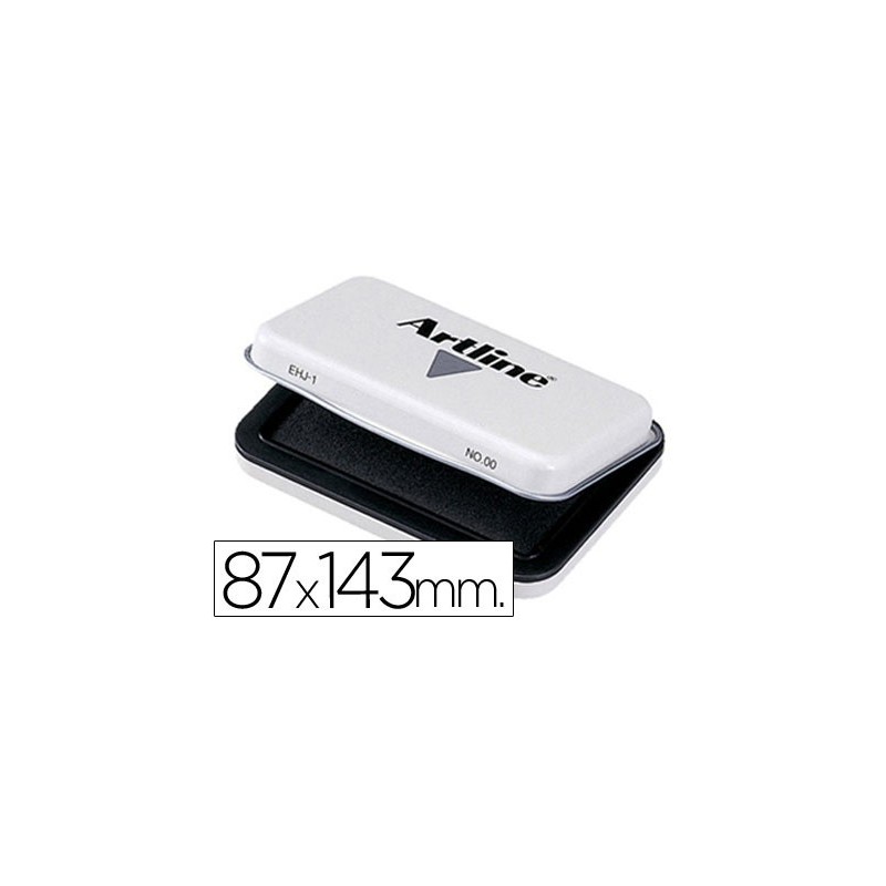 TAMPON ARTLINE N  2 NEGRO -87X143 MM