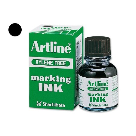 TINTA ROTULADOR ARTLINE ESK-20 NEGRO FRASCO DE 20 CC SIN XILENO