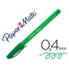 BOLIGRAFO PAPER MATE INKJOY 100 PUNTA MEDIA TRAZO 1 MM VERDE