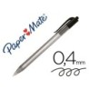 BOLIGRAFO PAPER MATE INKJOY 100 RETRACTIL PUNTA MEDIA NEGRO