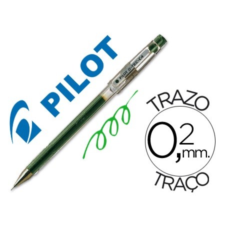 BOLIGRAFO PILOT PUNTA AGUJA G-TEC-C4 VERDE