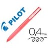 BOLIGRAFO PILOT SUPER GRIP G 4 COLORES RETRACTIL SUJECION DE CAUCHO TINTA BASE DE ACEITE CUERPO COLOR ROSA