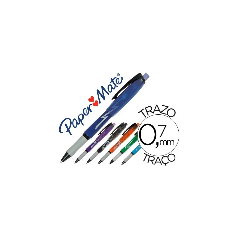 BOLIGRAFO REPLAY MAX FANTASIA COLORES SURTIDOS CON GOMA DE BORRAR (PACK INDIVISIBLE 12 UDS)