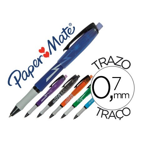 BOLIGRAFO REPLAY MAX FANTASIA COLORES SURTIDOS CON GOMA DE BORRAR (PACK INDIVISIBLE 12 UDS)