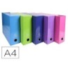 CAJA TRANSFERENCIA EXACOMPTA IDERAMA DIN A4 LOMO 90 MM COLORES SURTIDOS (PACK INDIVISIBLE 5 UDS)