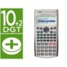 CALCULADORA CASIO FC-100V FINANCIERA 4 LINEAS 10+2 DIGITOS ALMACENAMIENTO FLASH CALCULO DE GANANCIAS CON TAPA