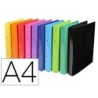 CARPETA EXACOMPTA IDERAMA 2 ANILLAS 30 MM DIN A4 CARTON FORRADO PVC COLORES SURTIDOS (PACK INDIVISIBLE 10 UDS)