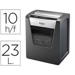 DESTRUCTORA DE DOCUMENTOS REXEL M510 23L P5 10H NEGRO