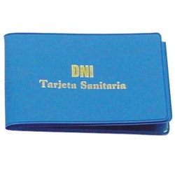 FUNDA PORTACARNET SEGURIDAD SOCIAL Y DNI OPACA (PACK INDIVISIBLE 30 UDS)