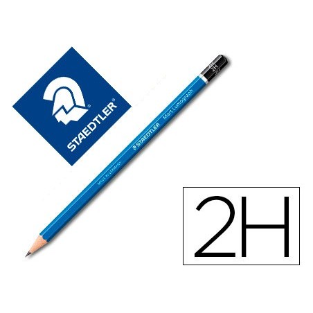 LAPICES DE GRAFITO STAEDTLER MARS LUMOGRAPH 100 2H UNIDAD