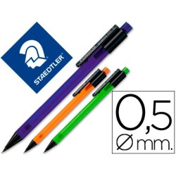 PORTAMINAS STAEDTLER MARS 0,5 MM TRANSLUCIDO