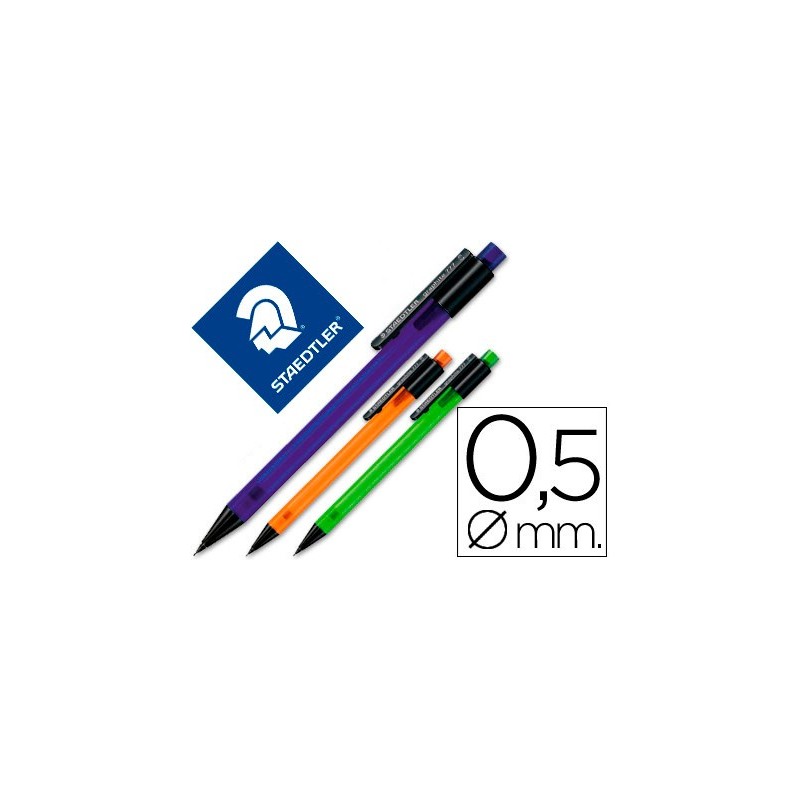 PORTAMINAS STAEDTLER MARS 0,5 MM TRANSLUCIDO