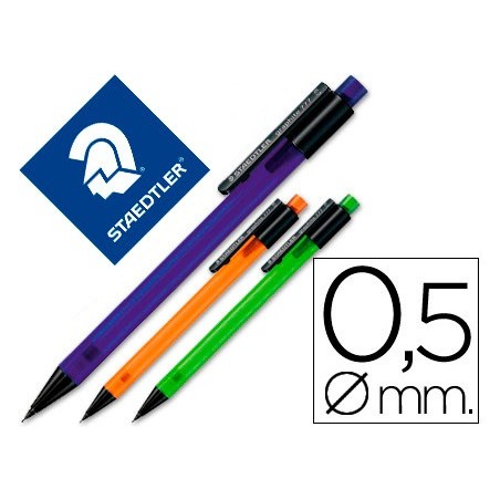 PORTAMINAS STAEDTLER MARS 0,5 MM TRANSLUCIDO