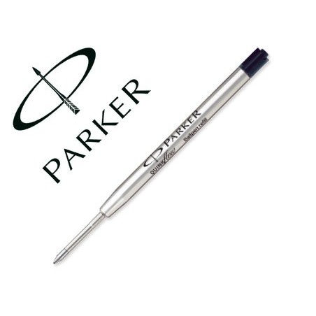 RECAMBIO BOLIGRAFO PARKER NEGRO FINO