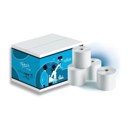 Rollo de papel autocopiativo Fabrisa - 70 x 65 mm - 57 g (PACK INDIVISIBLE DE 10 UNIDADES)