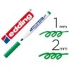 ROTULADOR EDDING PARA PIZARRA BLANCA 661 COLOR VERDE PUNTA REDONDA 1-2 MM (PACK INDIVISIBLE 10 UDS)
