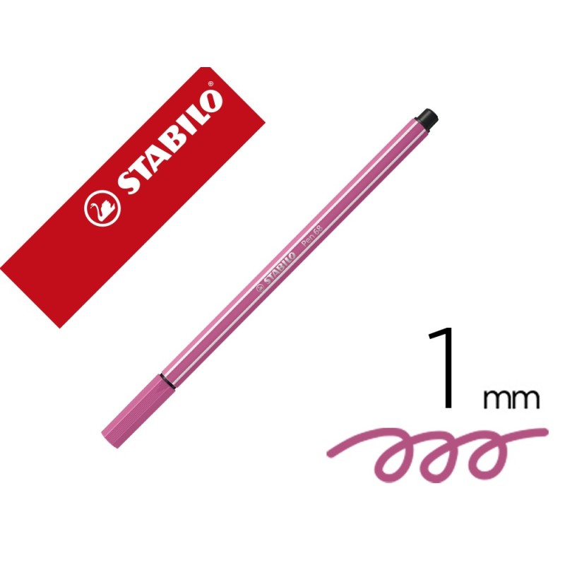 ROTULADOR STABILO ACUARELABLE PEN 68 HELIOTROPO 1 MM