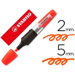 ROTULADOR STABILO BOSS LUMINATOR NARANJA TINTA LIQUIDA