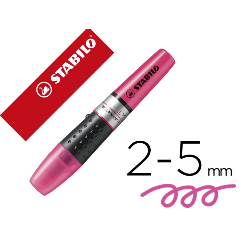 ROTULADOR STABILO BOSS LUMINATOR ROSA TINTA LIQUIDA