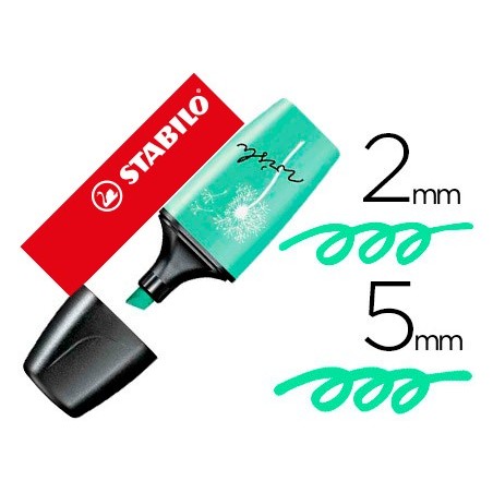 ROTULADOR STABILO BOSS MINI PASTELLOVE PIZCA DE MENTA