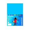 Cartulina Fabrisa - A3 - 180 g - Color azul turquesa (PACK INDIVISIBLE DE 50 UNIDADES)