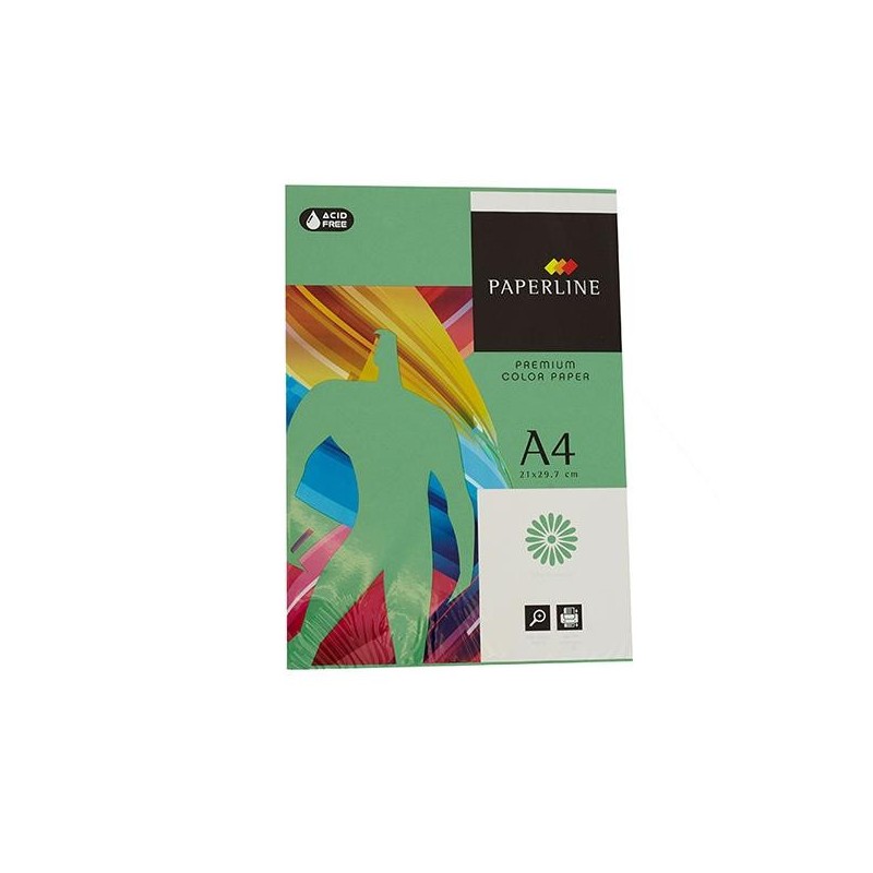 Papel multifunción Fabrisa - A4 - 80 g - Color verde oscuro - Pack 100 hojas Papel multifunción Fabrisa - A4 - 80 g - Color verde oscuro - Pack 100 hojas