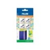 SACAPUNTAS MILAN COLLECTION PLASTICO 2 USOS + 4 GOMAS 430