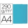 SUBCARPETA CARTULINA CON BOLSA EXACOMPTA DIN A4 CELESTE 290 GR (PACK INDIVISIBLE 50 UDS)