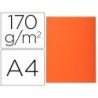 SUBCARPETA CARTULINA RECICLADA EXACOMPTA DIN A4 NARANJA 170 GR (PACK INDIVISIBLE 100 UDS)