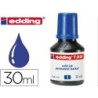 TINTA ROTULADOR EDDING T-25 AZUL FRASCO DE 30 ML