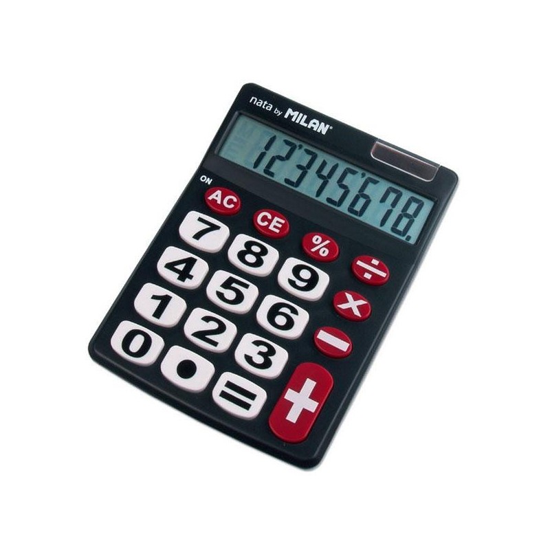 Calculadora sobremesa Milan Nata by Milan - 8 dígitos Calculadora sobremesa Milan Nata by Milan - 8 dígitos