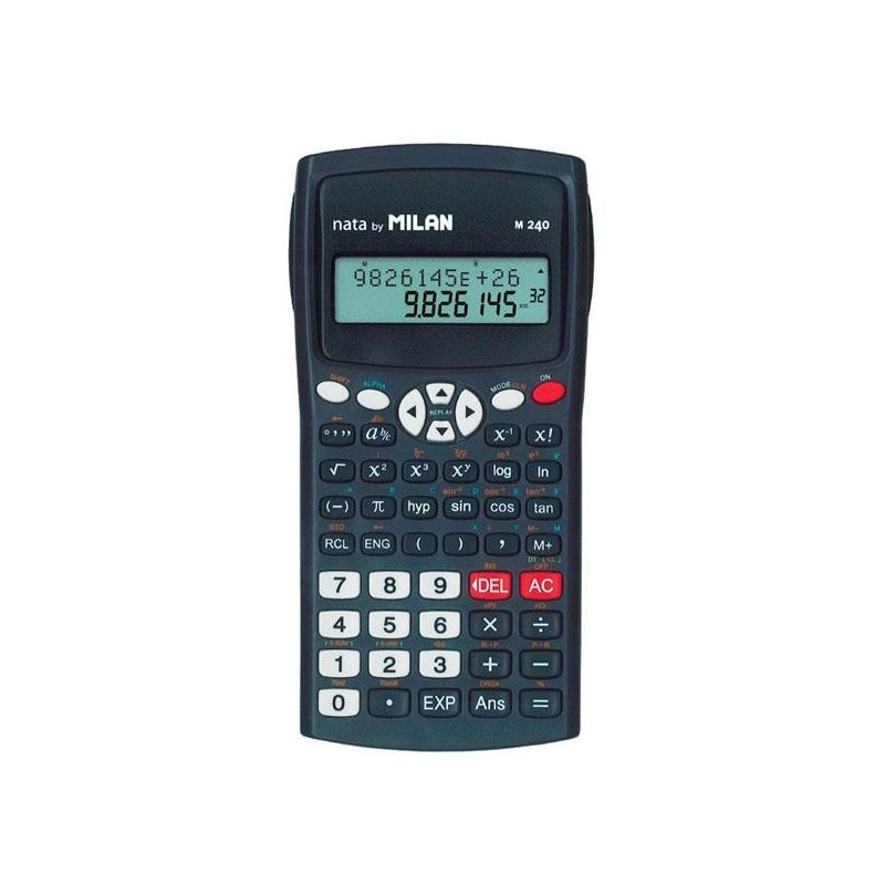 Calculadora científica Milan M240 - Color negro Calculadora científica Milan M240 - Color negro