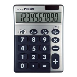 Calculadora sobremesa Milan Nata by Milan Silver - 10 dígitos
