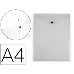 CARPETA LIDERPAPEL DOSSIER BROCHE POLIPROPILENO DIN A4 FORMATO VERTICAL CON FUELLE TRANSPARENTE (PACK INDIVISIBLE 10 UDS)