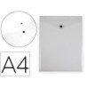 CARPETA LIDERPAPEL DOSSIER BROCHE POLIPROPILENO DIN A4 FORMATO VERTICAL CON FUELLE TRANSPARENTE (PACK INDIVISIBLE 10 UDS)
