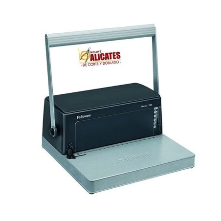 Encuadernadora espiral Fellowes Metal 100