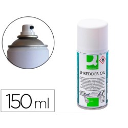 ACEITE LUBRICANTE Q-CONNECT EN SPRAY PARA DESTRUCTORA DE DOCUMENTOS 150 ML