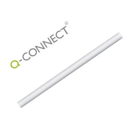 REPUESTO PORTAGOMAS Q-CONNECT 90X5X5 MM BLANCO (PACK INDIVISIBLE 10 UDS)