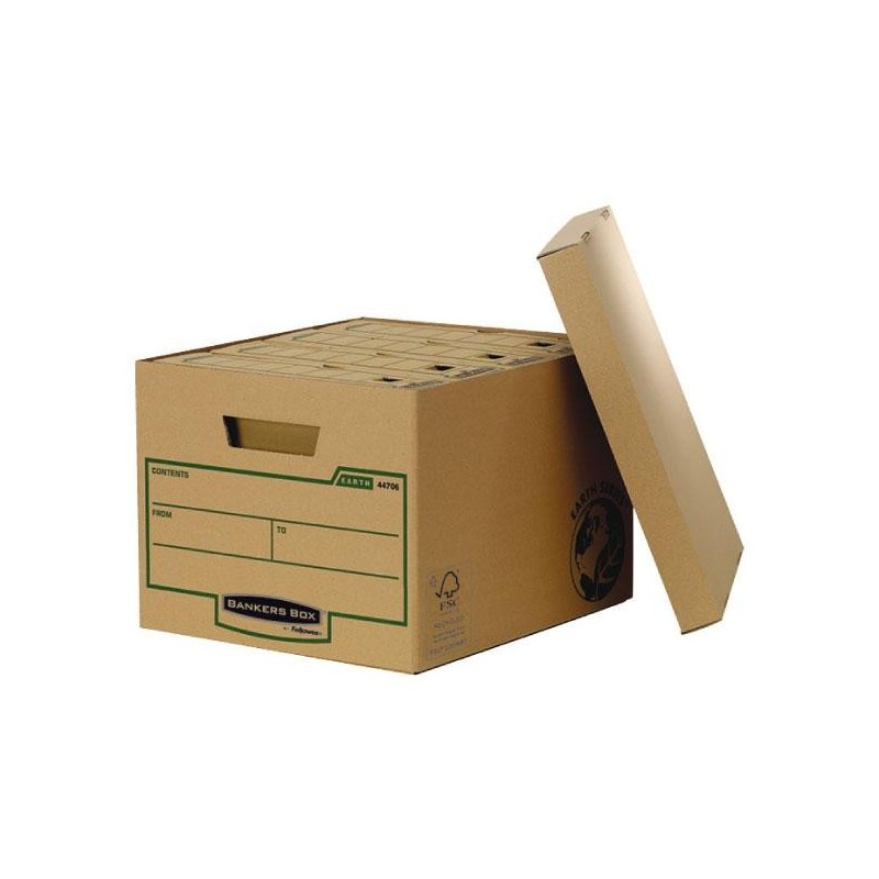 Contenedor de archivos Bankers Box Earth Series - 325 x 260 x 375 mm (PACK INDIVISIBLE DE 10 UNIDADES) Contenedor de archivos Bankers Box Earth Series - 325 x 260 x 375 mm (PACK INDIVISIBLE DE 10 UNIDADES)