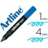 ROTULADOR ARTLINE FLUORESCENTE EK-660 AZUL -PUNTA BISELADA