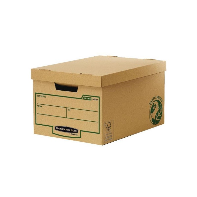 Contenedor de archivos Bankers Box Earth Series - 325 x 260 x 445 mm (PACK INDIVISIBLE DE 10 UNIDADES) Contenedor de archivos Bankers Box Earth Series - 325 x 260 x 445 mm (PACK INDIVISIBLE DE 10 UNIDADES)