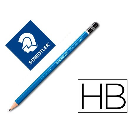 LAPICES DE GRAFITO STAEDTLER MARS LUMOGRAPH 100 HB UNIDAD