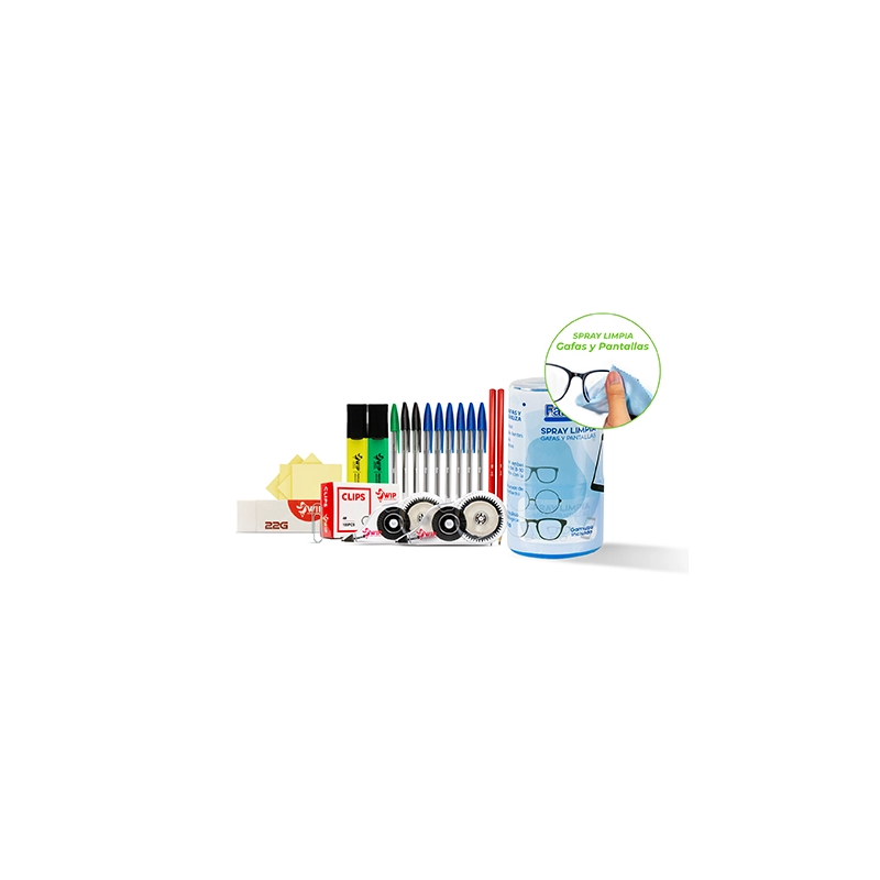 Pack Pantallas – Spray Limpia Pantallas y Material de Oficina