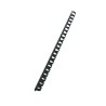 Canutillo de plástico Fellowes - 21 perforaciones - 110 hojas - Color negro - Caja 100 ud