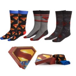 Calcetines Superman 3 pares | Regalo Navidad y Reye Magos