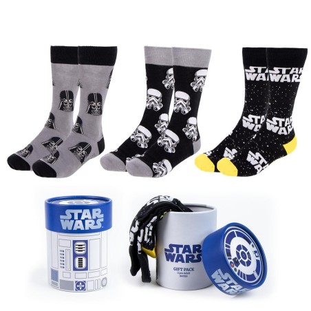 Calcetines Star Wars. Pack 3 pares | Saga galáctica