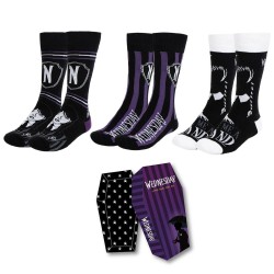 Pack de 3 calcetines de Wednesday