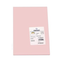 Cartulina Canson Iris - A4 - 185 g - Color rosa (PACK INDIVISIBLE DE 50 UNIDADES)
