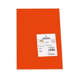 Cartulina Canson Iris - A4 - 185 g - Color rojo tomate (PACK INDIVISIBLE DE 50 UNIDADES)