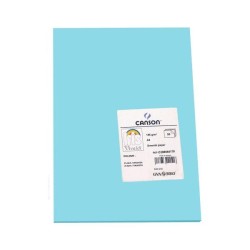 Cartulina Canson Iris - A4 - 185 g - Color azul turquesa (PACK INDIVISIBLE DE 50 UNIDADES)